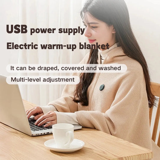 🎅Best Winter Gifts 🔥 Portable Heated Shawl (Buy 2 Free Shipping)